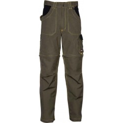 COFRA HELSINKI Brown-Black Work Trousers 100% Cotton - Work Pants