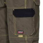 COFRA HELSINKI Brown-Black Work Trousers 100% Cotton - Work Pants