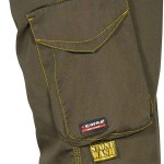 COFRA WALKLANDER Brown-Black Work Trousers - Work Pants