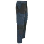 HEROCK HECTOR Work Trousers Blue-Black Cargo - Multi-Pocket Work Pants