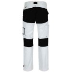 HEROCK HECTOR Work Trousers White-Black Cargo - Multi-Pocket Work Pants