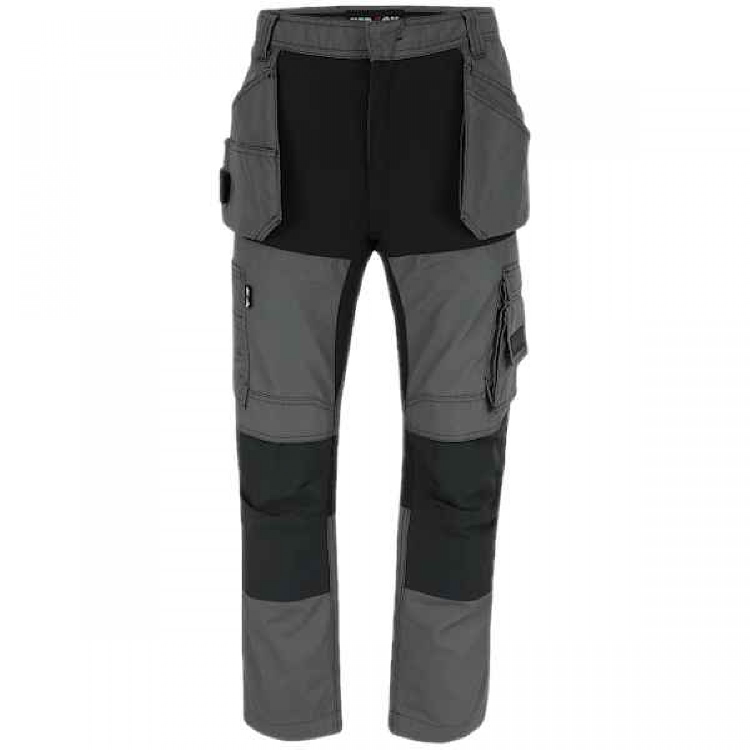 HEROCK SPECTOR Shortleg Work Trousers Anthracite-Black Cargo - Multi-Pocket Work Pants