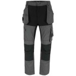 HEROCK SPECTOR Shortleg Work Trousers Anthracite-Black Cargo - Multi-Pocket Work Pants