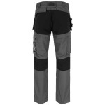 HEROCK SPECTOR Shortleg Work Trousers Anthracite-Black Cargo - Multi-Pocket Work Pants