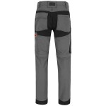 HEROCK TORNADO Zip Off Work Trousers Anthracite Cargo - Multi-Pocket Work Pants