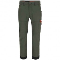 HEROCK TORNADO Zip Off Work Trousers Dark Khaki Cargo - Multi-Pocket Work Pants