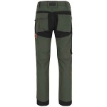 HEROCK TORNADO Zip Off Work Trousers Dark Khaki Cargo - Multi-Pocket Work Pants