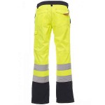 PAYPER CHARTER POLAR Fluorescent Work Trousers Yellow-Blue - Hi-Visibility Reflective Work Pants