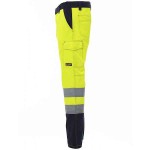 PAYPER CHARTER Hi-Visibility Work Trousers Yellow-Blue - Reflective Work Pants