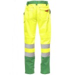 PAYPER CHARTER Hi-Visibility Work Trousers Yellow-Green - Reflective Work Pants