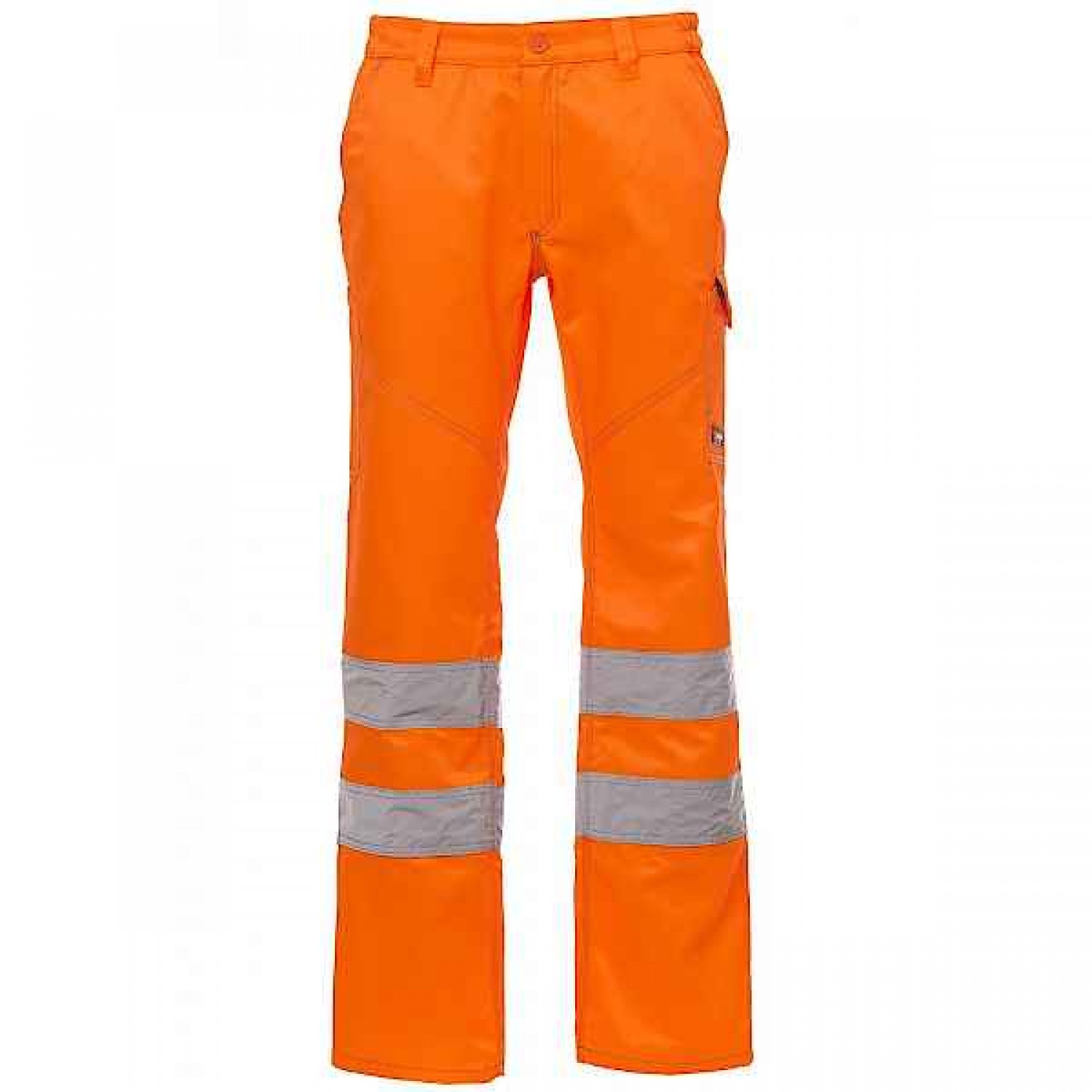 PAYPER CHARTER Hi-Visibility Work Trousers Orange - Reflective Work Pants