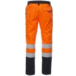 PAYPER CHARTER Hi-Visibility Work Trousers Orange-Blue - Reflective Work Pants