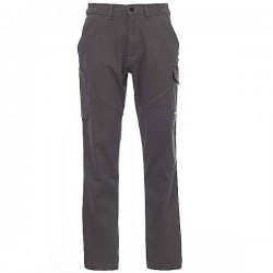 PAYPER Worker Stretch Work Trousers Smoke Unisex - Reflective Work Pants