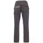PAYPER Worker Stretch Work Trousers Smoke Unisex - Reflective Work Pants