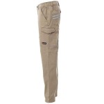 PAYPER Worker Stretch Work Trousers Khaki Unisex - Reflective Work Pants