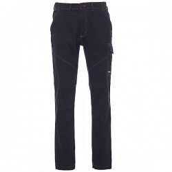 PAYPER Worker Stretch Work Trousers Blue Unisex - Reflective Work Pants
