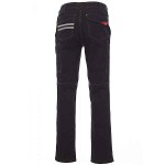 PAYPER Worker Work Trousers Black 100% Cotton Unisex - Reflective Work Pants