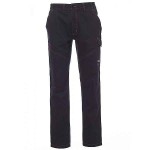 PAYPER Worker Work Trousers Blue 100% Cotton Unisex - Reflective Work Pants