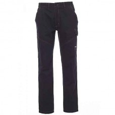 PAYPER Worker Work Trousers Blue 100% Cotton Unisex - Reflective Work Pants