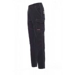 PAYPER Worker Work Trousers Blue 100% Cotton Unisex - Reflective Work Pants