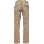 PAYPER Worker Work Trousers Khaki 100% Cotton Unisex - Reflective Work Pants