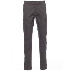 PAYPER Worker Work Trousers Gray 100% Cotton Unisex - Reflective Work Pants