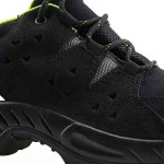 BASE Harlem S1P SRC Safety Low Shoes Black-Green Unisex - Safety Low Shoes