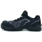 BASE Oren S3 ESD SRC Safety Low Shoes Unisex Black-Grey Water-Resistant - Safety Low Shoes