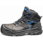BASE T-Fort Mid S7S HRO CI HI LG FO SR Safety Ankle Boots Waterproof Black-Blue Unisex - Ankle Support Safety Boots