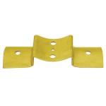 Σύνδεσμος Ενδιάμεσος 203x68x2,5mm Πασσάλων Φ8-10cm DOMAX LBO 1 Γαλβανισμένος Σύνδεσμος Ενδιάμεσος 203x68x2,5mm για Πάσσαλο Ø8-10cm