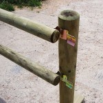 Σύνδεσμος Ενδιάμεσος 203x68x2,5mm Πασσάλων Φ8-10cm DOMAX LBO 1 Γαλβανισμένος Σύνδεσμος Ενδιάμεσος 203x68x2,5mm για Πάσσαλο Ø8-10cm