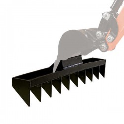 Rake for Blue Bird MEX 600 Mini Excavator - Rakes