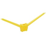 ANGELIS Head Yellow Plastics 2-Ends for Harvesters KOUPEPE ANGELIS Head Yellow Plastics 2-Ends for Olive Harvesters KOUPEPE - Harvester Replacements