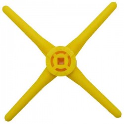 Replacement Four-Pronged Stick K66 (Yellow) Olive Harvesting ANGELIS 5 - Spare Parts
