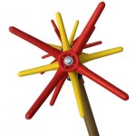 Replacement Four-Conical Stick Olive Harvesting ANGELIS 5 Replacement Four-Conical Stick K66 (Red) Olive Harvesting ANGELIS 5 - Spare Parts