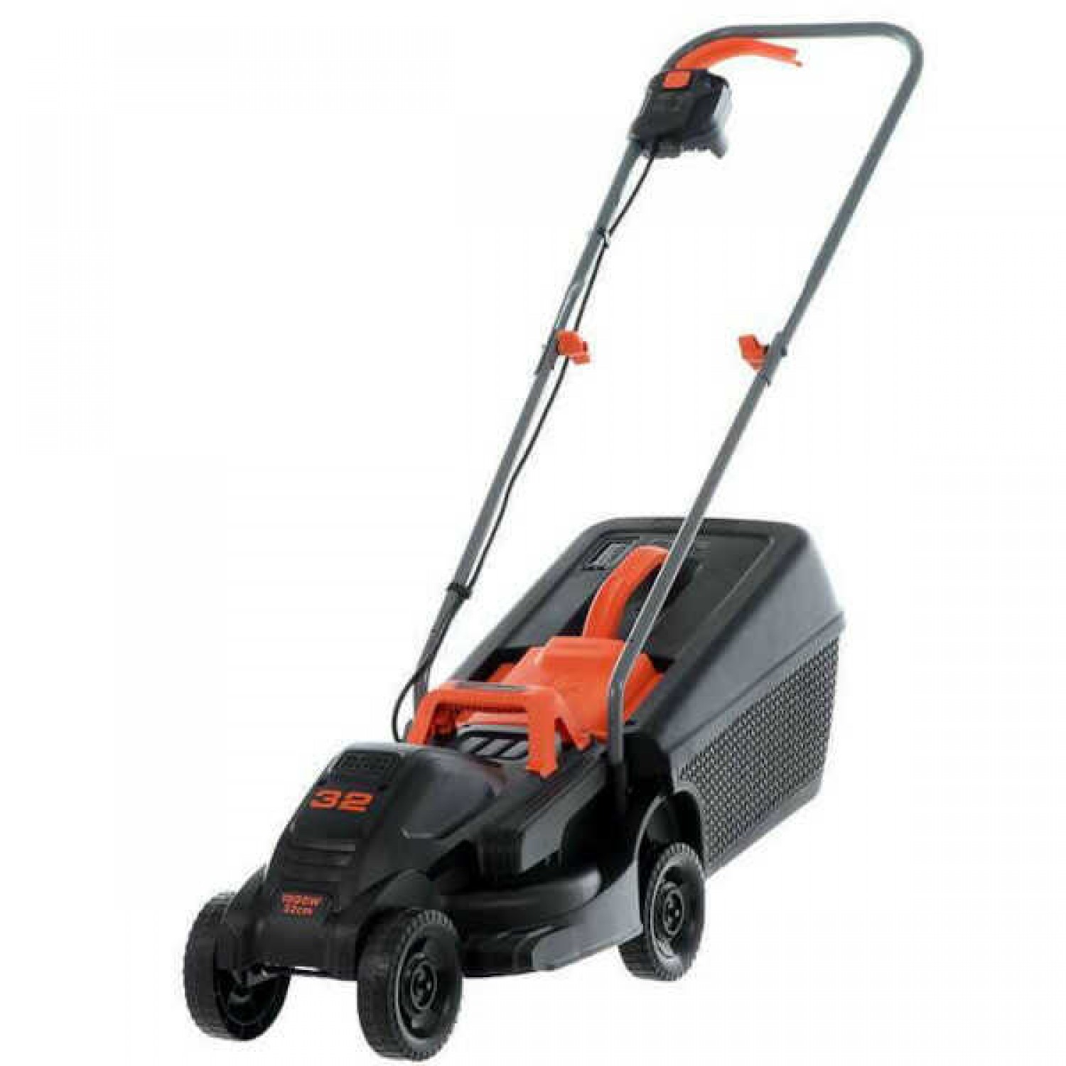 Black & Decker BEMW351-QS 1000W 32cm Electric Lawnmower Push