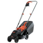 Black & Decker BEMW351-QS 1000W 32cm Electric Lawnmower Push