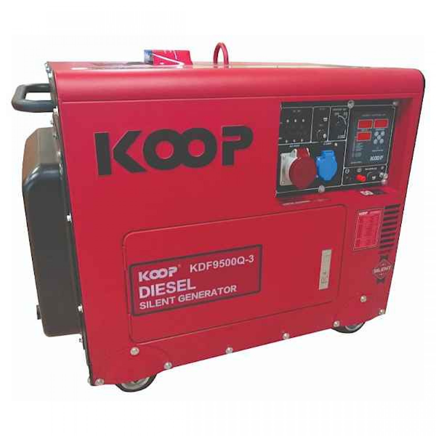 Koop KDF 9500Q-3 Diesel Generator 8.3KVA 3-Phase 380V/50Hz-Starter-Battery-AVR - Gaz Petrol Generators