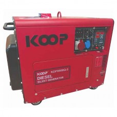 Koop KDF 9500Q-3 Diesel Generator 8.3KVA 3-Phase 380V/50Hz-Starter-Battery-AVR - Gaz Petrol Generators