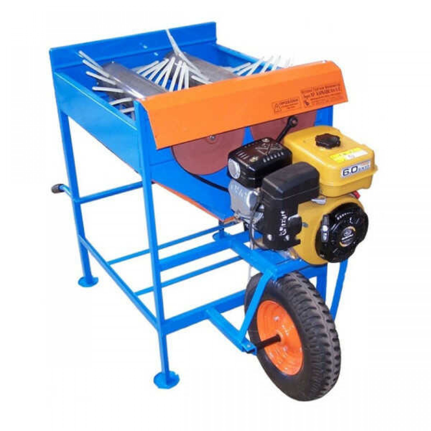 Ραβδιστικό Καρότσι Ελιάς 2 Κυλίνδρων Interpower 6,5HP