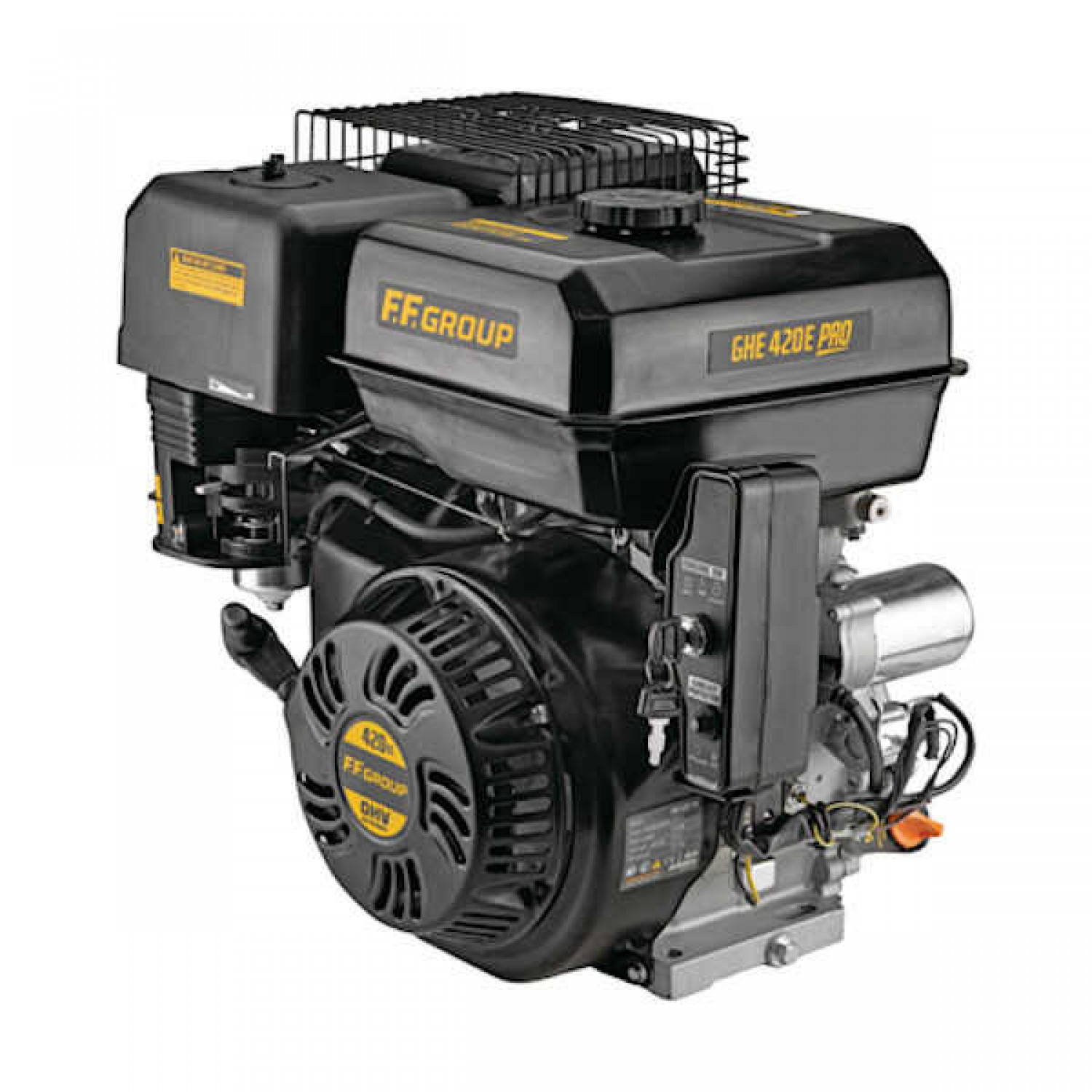 Κινητήρας ΒενζίνηςFF GROUP GHE 420E Q PRO 14hp (Σφήνα) - Επαγγελματικοί Τετράχρονοι Βενζινοκινητήρες Βενζινοκινητήρας FF GROUP GHE 420E Q PRO 14hp (Σφήνα)
