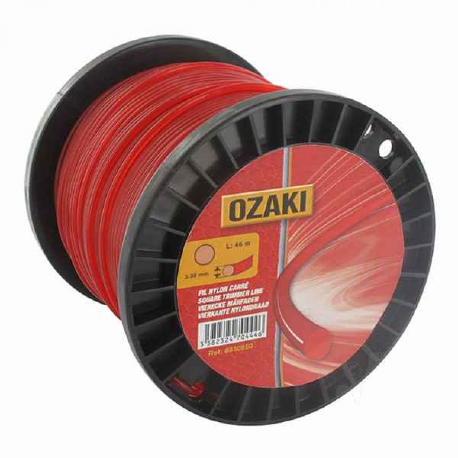 Μεσινέζα Στρογγυλή 4mm x 30m OZAKI Μεσινέζα Στρογγυλή 4mm x 30m OZAKI - Μεσινέζες Στρογγυλές Θαμνοκοπτικών