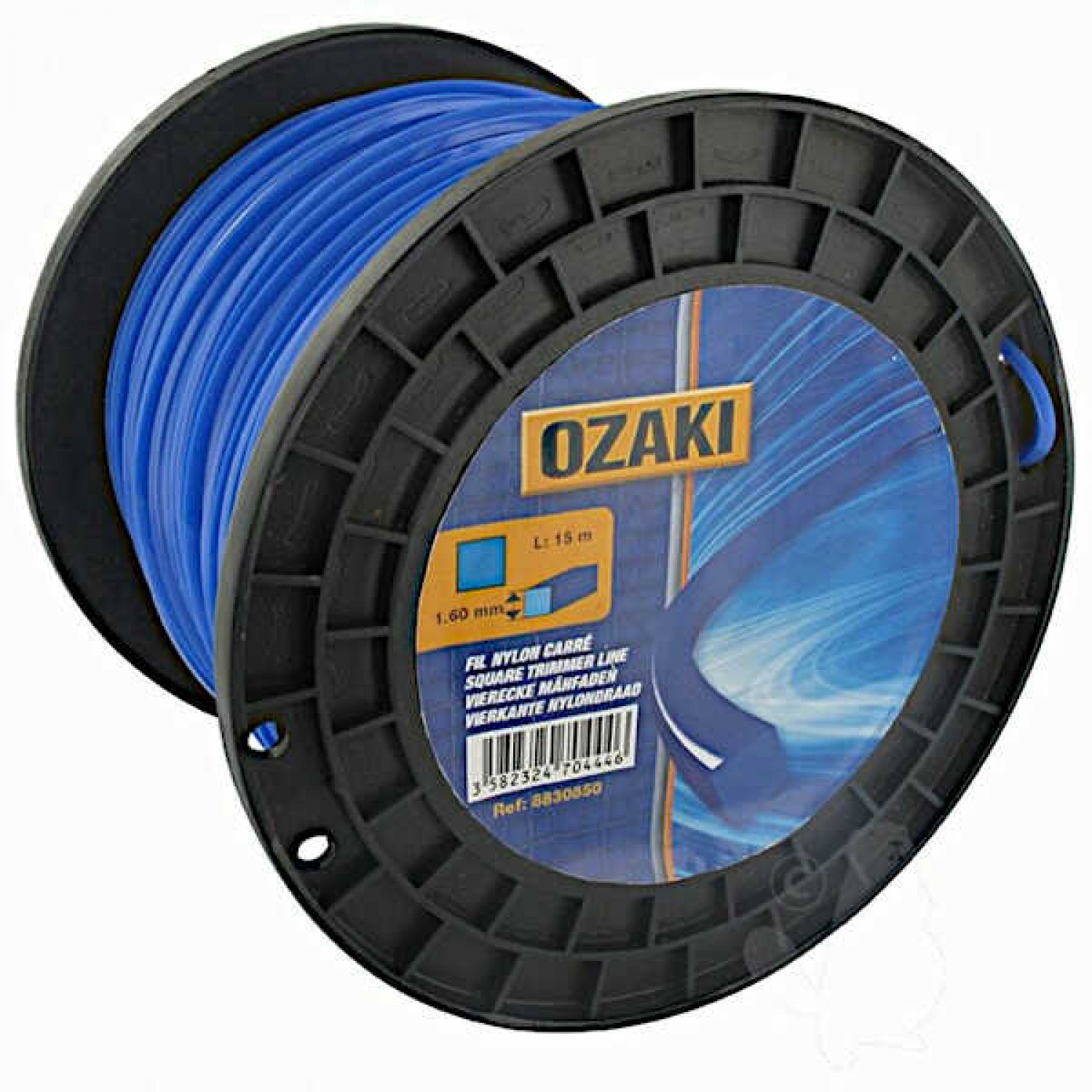 Μεσινέζα Τετράγωνη 4.0mm x 30m OZAKI - Μεσινέζες-Πετονιές Θαμνοκοπτικών Μεσινέζα Τετράγωνη 4.0mm x 30m OZAKI - Μεσινέζες