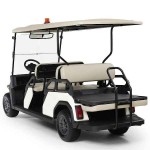 TORO Vista 6-Passenger Lithium-Ion Battery Transport Vehicle - Canopy & Windshield - Passengers Vehicles