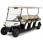 TORO Vista 8-Passenger Lithium-Ion Battery Transport Vehicle - Canopy & Windshield - Passengers Vehicles