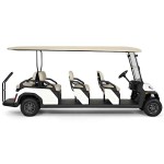 TORO Vista 8-Passenger Lithium-Ion Battery Transport Vehicle - Canopy & Windshield - Passengers Vehicles
