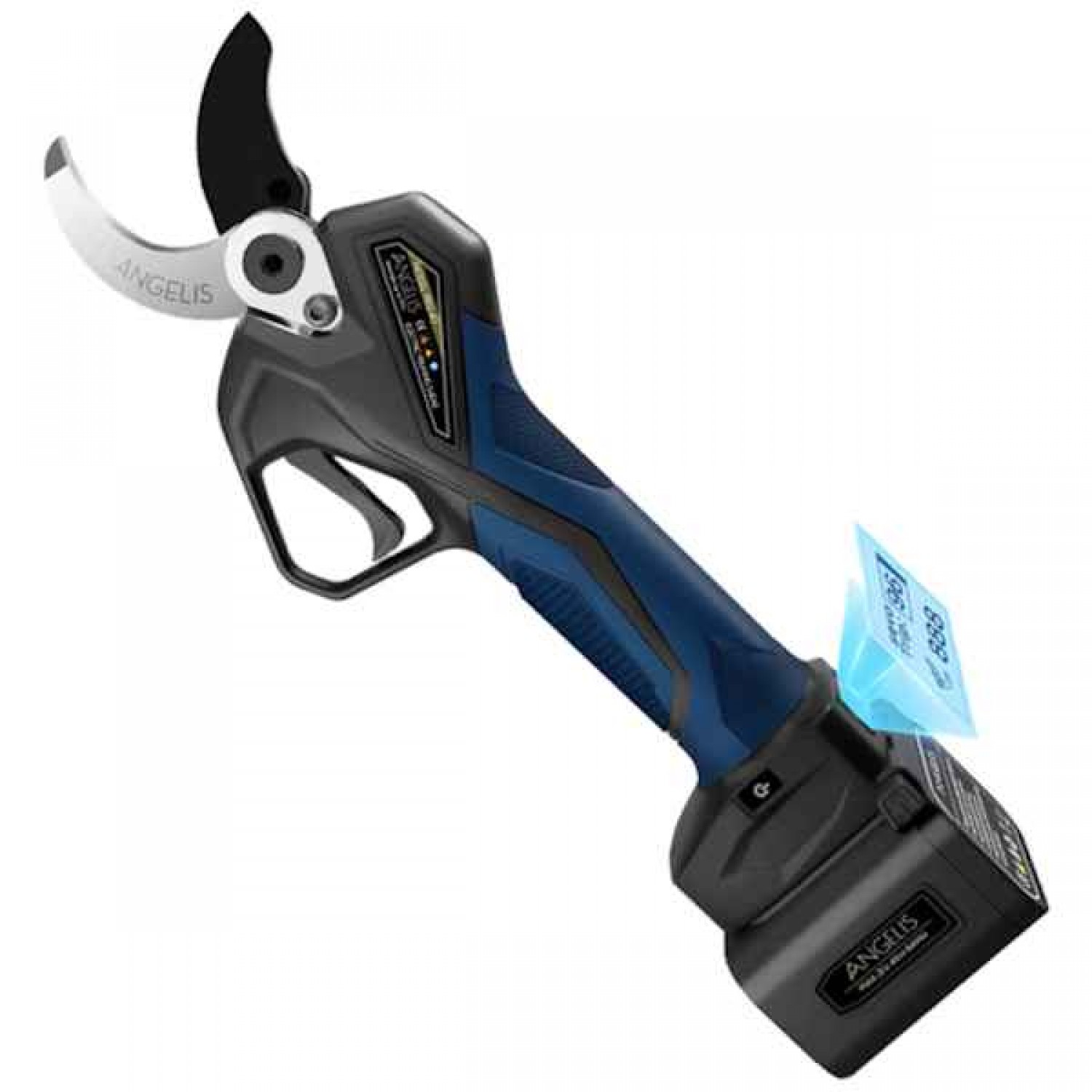 Angelis PRU40 21V 2x4Ah 40mm Battery Pruning Shears - Battery Powered Cordless Pruner