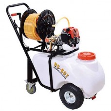 Ψεκαστικό Βυτίο-Καρότσι 60lt 25bar Βενζίνης Interpower 60 - Ψεκαστικά Βυτία Βενζίνης σε Καρότσια