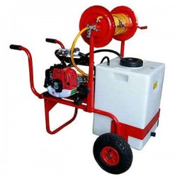 Ψεκαστικό με Ρόδες-Βυτίο 50lt TU26 768 Βενζίνης Interpower - Ψεκαστικά Βυτία Βενζίνης σε Καρότσια