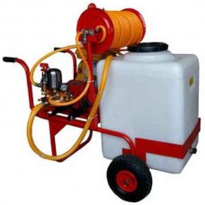 Ψεκαστικό με Ρόδες-Βυτίο 50lt 6,5hp Bypass Αντλία 22A Βενζίνης Interpower - Ψεκαστικά Βυτία Βενζίνης σε Καρότσια